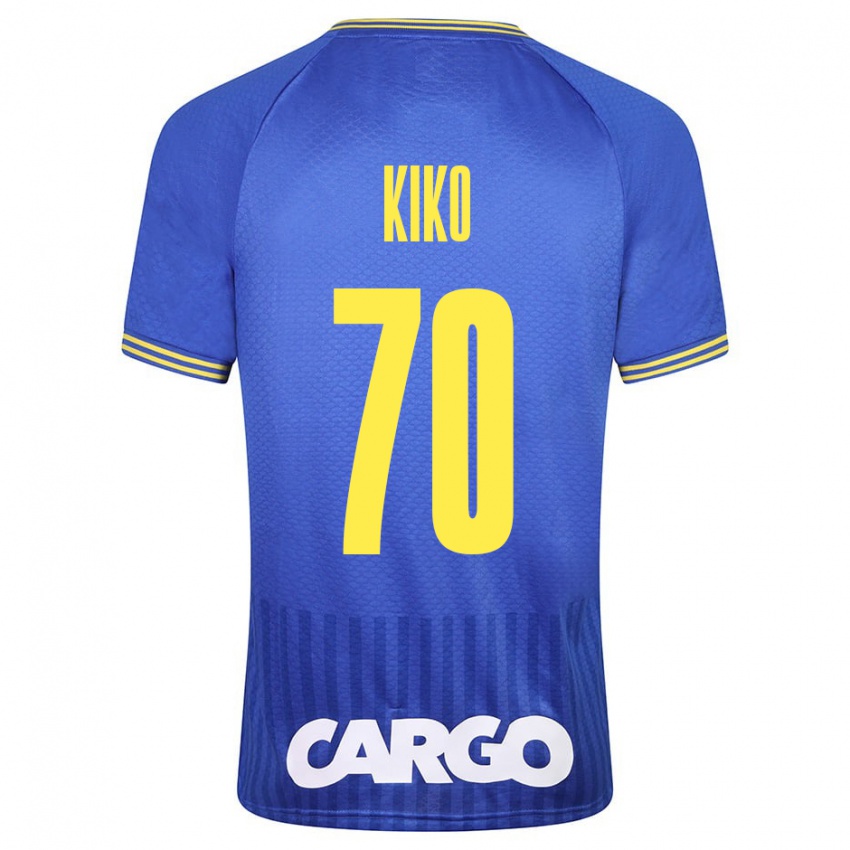 Niño Camiseta Kiko Bondoso #70 Azul 2ª Equipación 2023/24 La Camisa Argentina