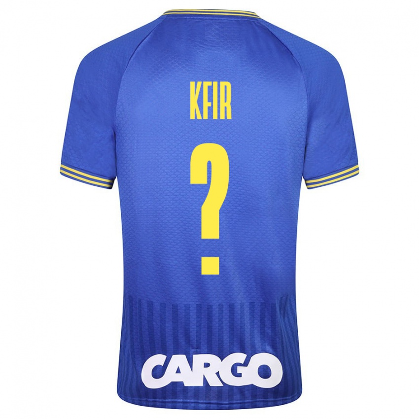 Niño Camiseta Yuval Kfir #0 Azul 2ª Equipación 2023/24 La Camisa Argentina