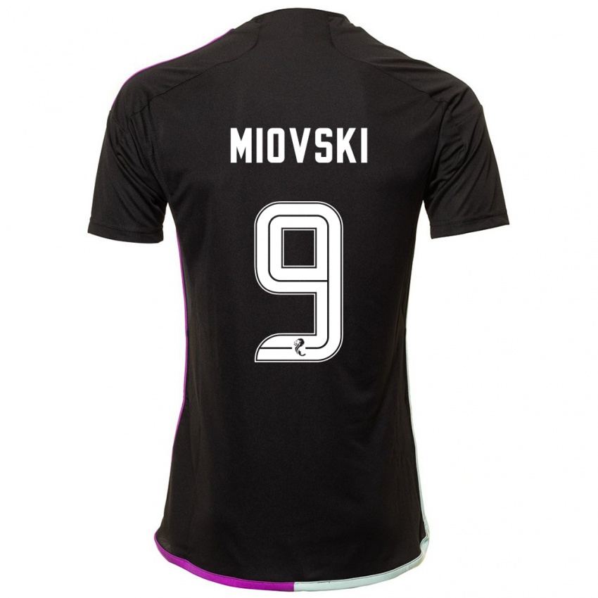 Niño Camiseta Bojan Miovski #9 Negro 2ª Equipación 2023/24 La Camisa Argentina