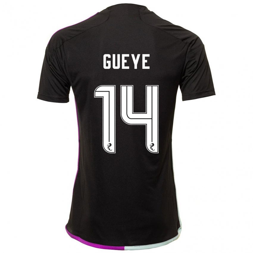 Niño Camiseta Pape Habib Gueye #14 Negro 2ª Equipación 2023/24 La Camisa Argentina