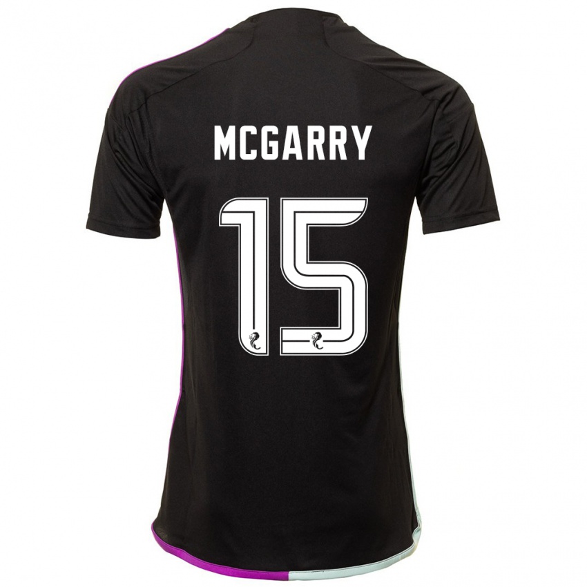 Niño Camiseta James Mcgarry #15 Negro 2ª Equipación 2023/24 La Camisa Argentina