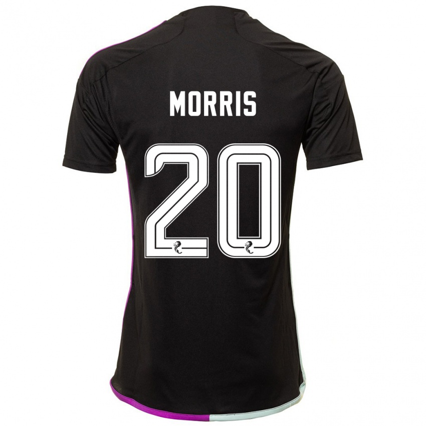 Niño Camiseta Shayden Morris #20 Negro 2ª Equipación 2023/24 La Camisa Argentina