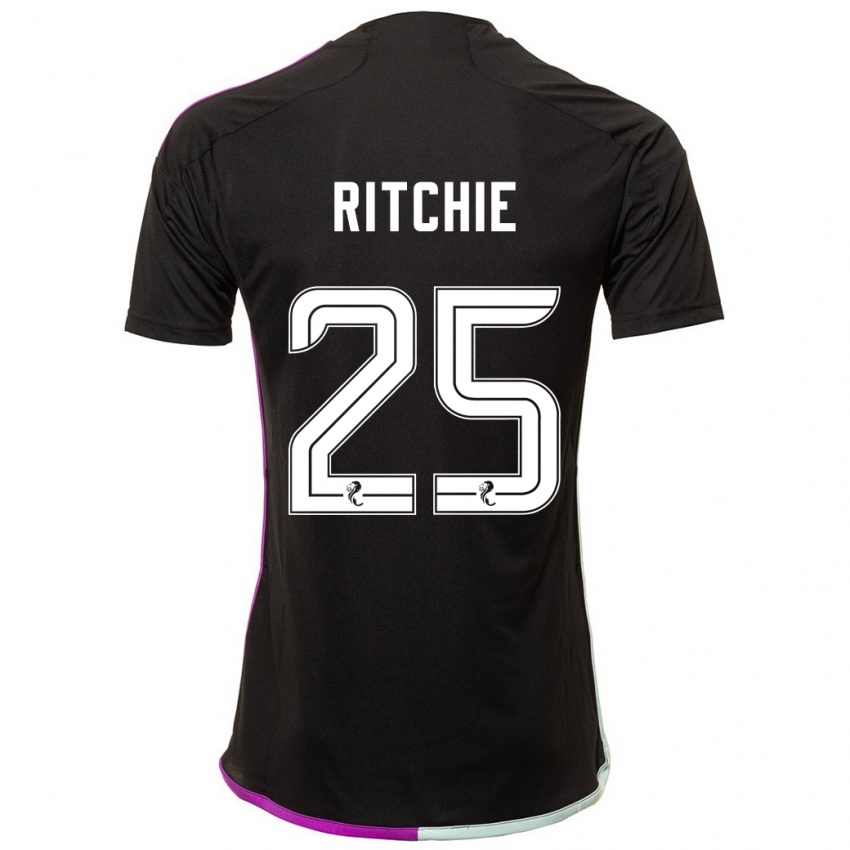 Niño Camiseta Tom Ritchie #25 Negro 2ª Equipación 2023/24 La Camisa Argentina