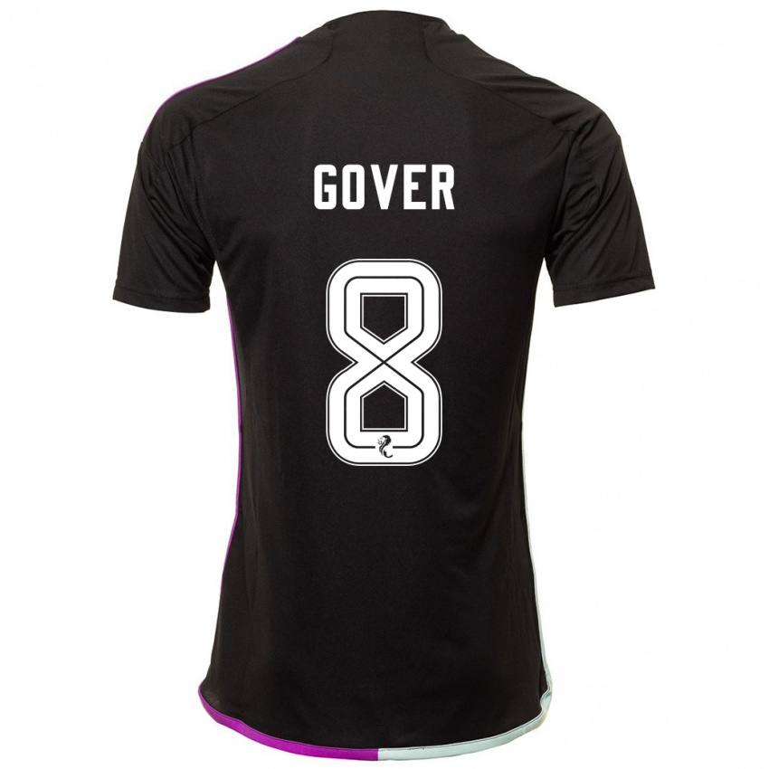 Niño Camiseta Chloe Gover #8 Negro 2ª Equipación 2023/24 La Camisa Argentina