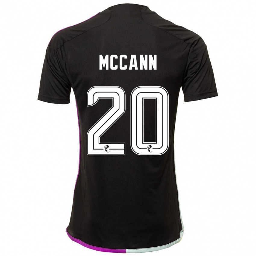 Niño Camiseta Annalisa Mccann #20 Negro 2ª Equipación 2023/24 La Camisa Argentina