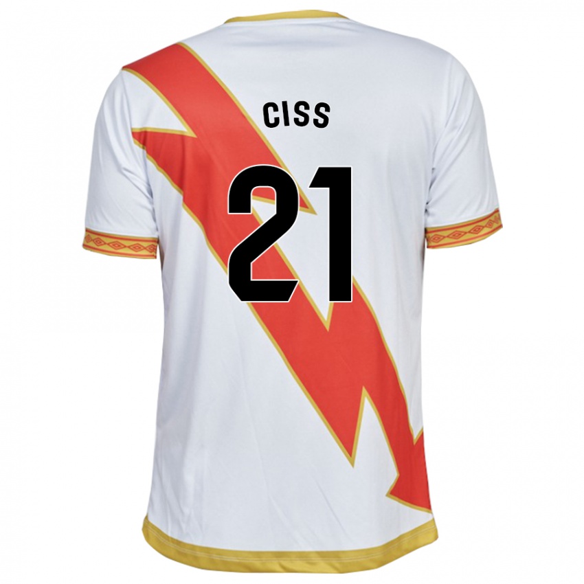 Hombre Camiseta Pathé Ciss #21 Blanco 1ª Equipación 2023/24 La Camisa Argentina