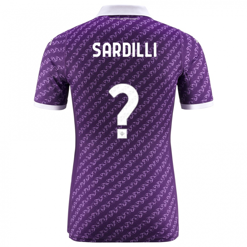 Hombre Camiseta Davide Sardilli #0 Violeta 1ª Equipación 2023/24 La Camisa Argentina