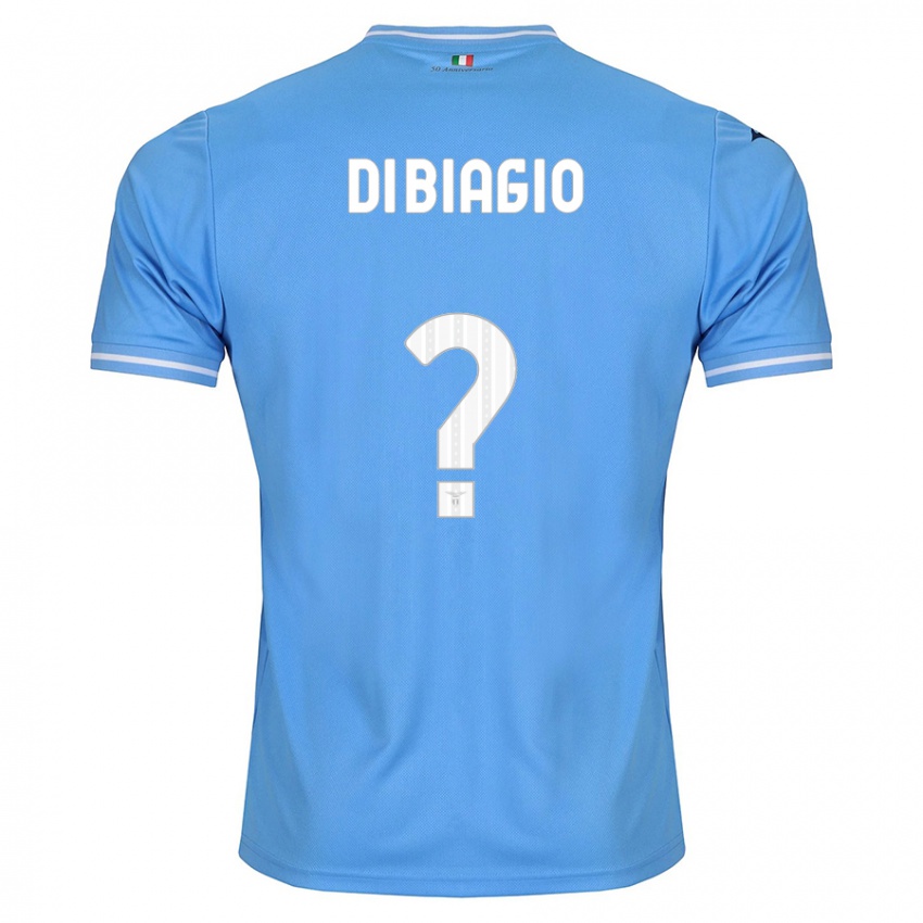 Hombre Camiseta Simone Di Biagio #0 Azul 1ª Equipación 2023/24 La Camisa Argentina