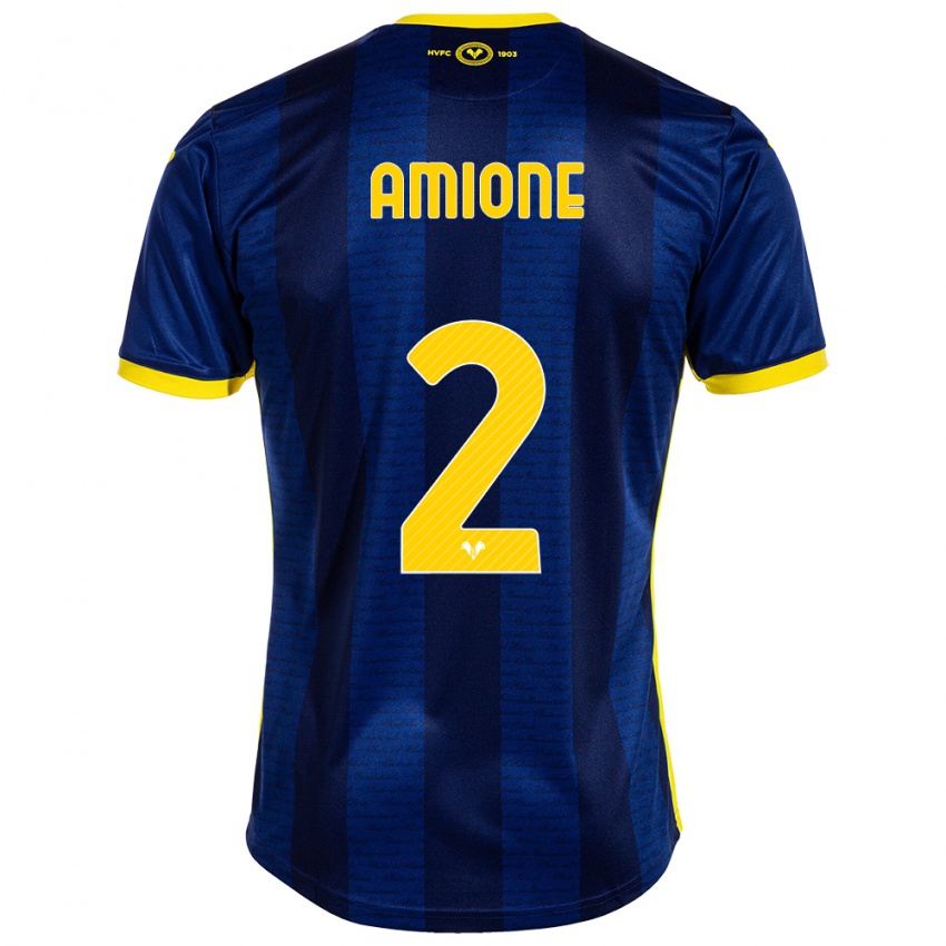 Hombre Camiseta Bruno Amione #2 Armada 1ª Equipación 2023/24 La Camisa Argentina