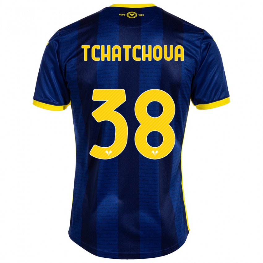Hombre Camiseta Jackson Tchatchoua #38 Armada 1ª Equipación 2023/24 La Camisa Argentina