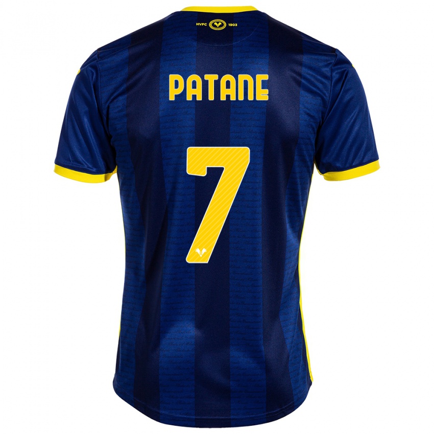 Hombre Camiseta Nicola Patanè #7 Armada 1ª Equipación 2023/24 La Camisa Argentina