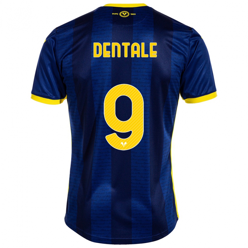 Hombre Camiseta Alessandro Dentale #9 Armada 1ª Equipación 2023/24 La Camisa Argentina
