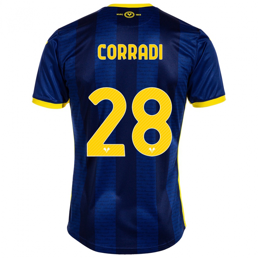 Hombre Camiseta Christian Corradi #28 Armada 1ª Equipación 2023/24 La Camisa Argentina