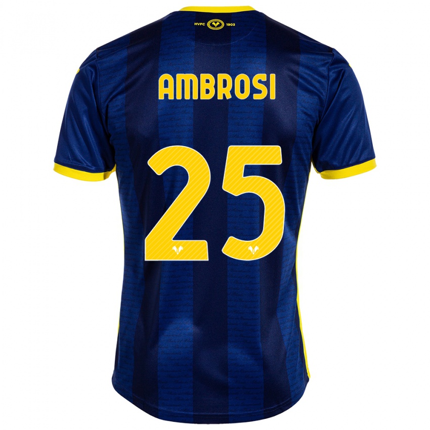 Hombre Camiseta Caterina Ambrosi #25 Armada 1ª Equipación 2023/24 La Camisa Argentina