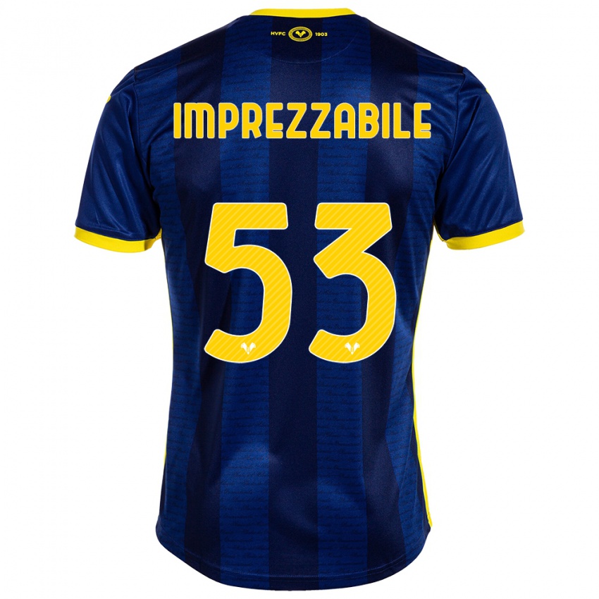 Hombre Camiseta Francesca Imprezzabile #53 Armada 1ª Equipación 2023/24 La Camisa Argentina