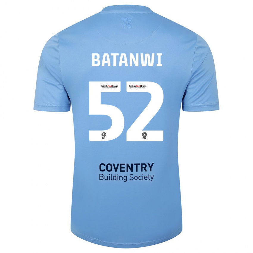 Hombre Camiseta Tristen Batanwi #52 Cielo Azul 1ª Equipación 2023/24 La Camisa Argentina