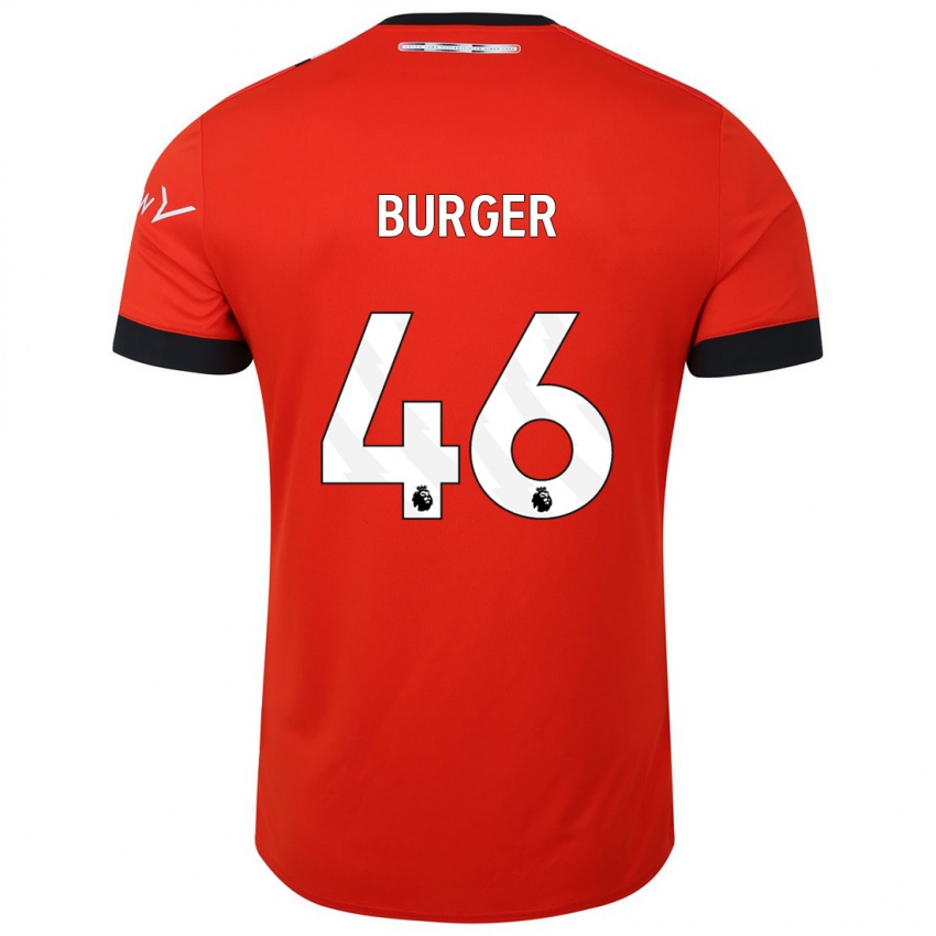 Hombre Camiseta Jake Burger #46 Rojo 1ª Equipación 2023/24 La Camisa Argentina