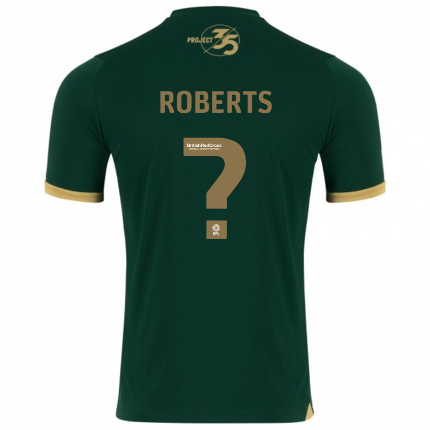 Hombre Camiseta Caleb Roberts #0 Verde 1ª Equipación 2023/24 La Camisa Argentina