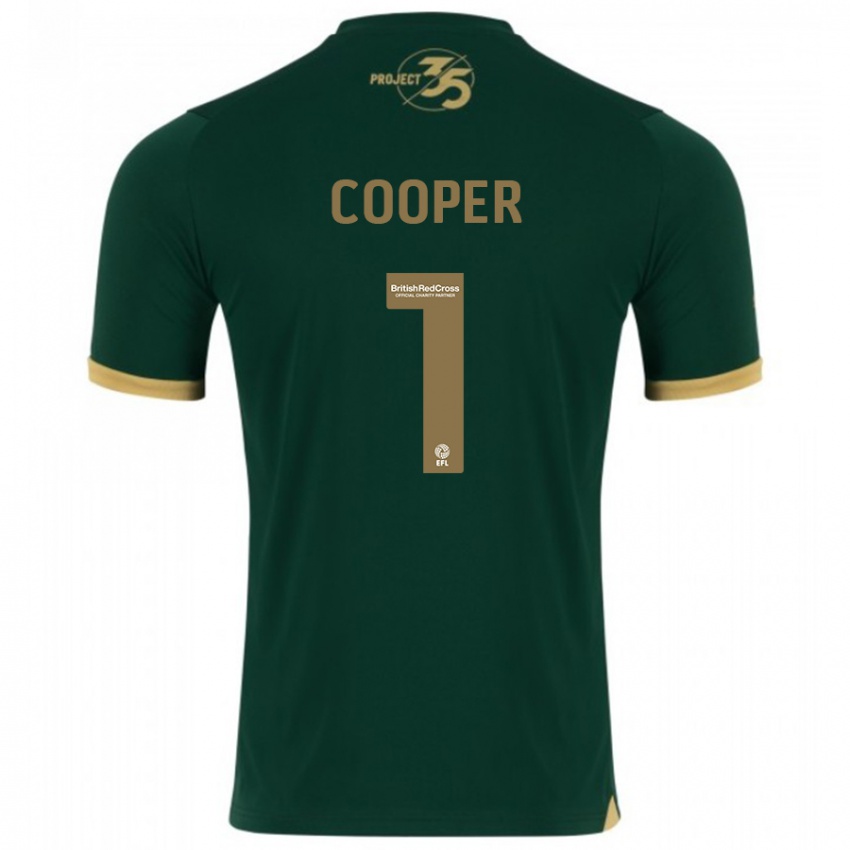 Hombre Camiseta Michael Cooper #1 Verde 1ª Equipación 2023/24 La Camisa Argentina