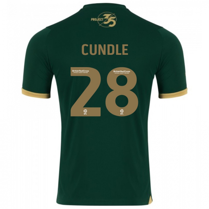Hombre Camiseta Luke Cundle #28 Verde 1ª Equipación 2023/24 La Camisa Argentina