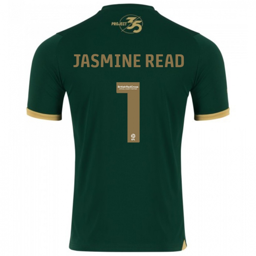 Hombre Camiseta Jasmine Read #1 Verde 1ª Equipación 2023/24 La Camisa Argentina