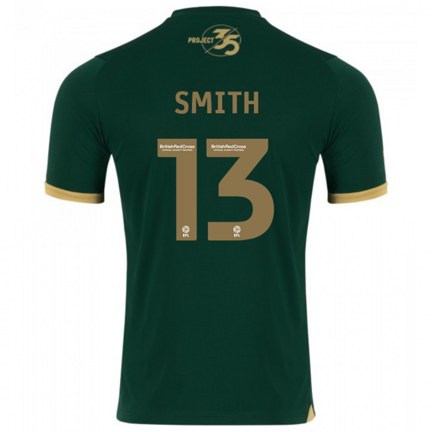 Hombre Camiseta Grace Smith #13 Verde 1ª Equipación 2023/24 La Camisa Argentina