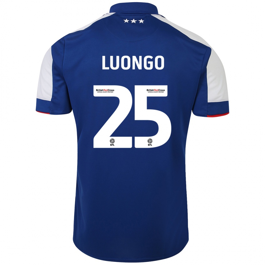 Hombre Camiseta Massimo Luongo #25 Azul 1ª Equipación 2023/24 La Camisa Argentina