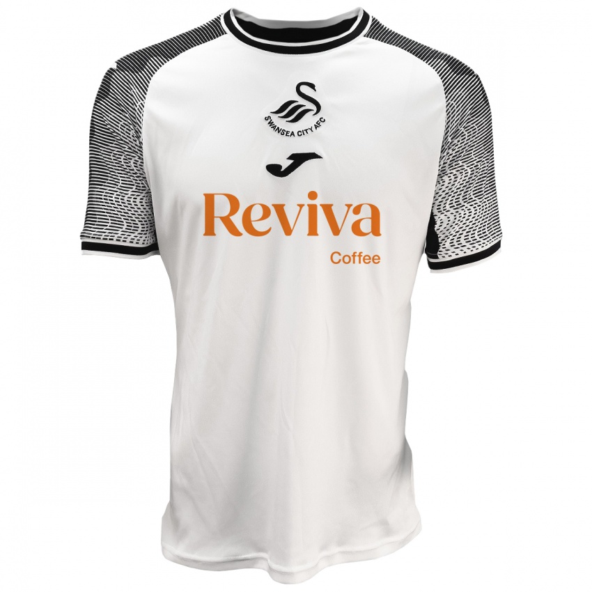 Hombre Camiseta Harry Jones #0 Blanco 1ª Equipación 2023/24 La Camisa Argentina