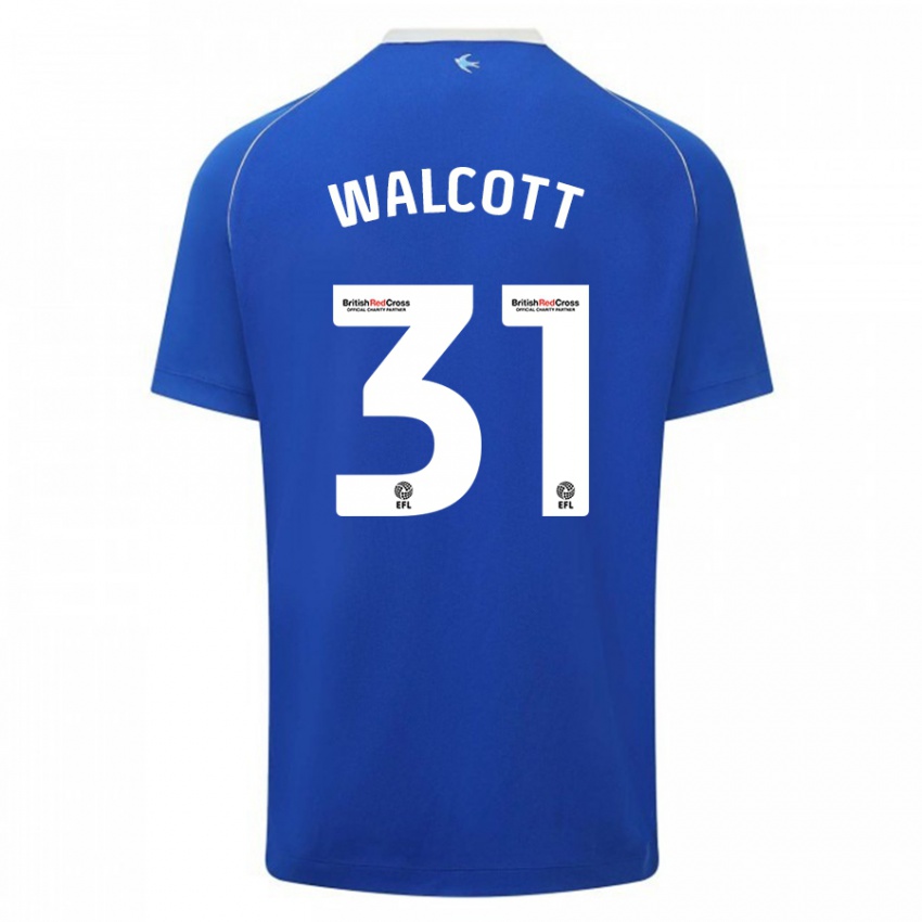 Hombre Camiseta Malachi Fagan Walcott #31 Azul 1ª Equipación 2023/24 La Camisa Argentina