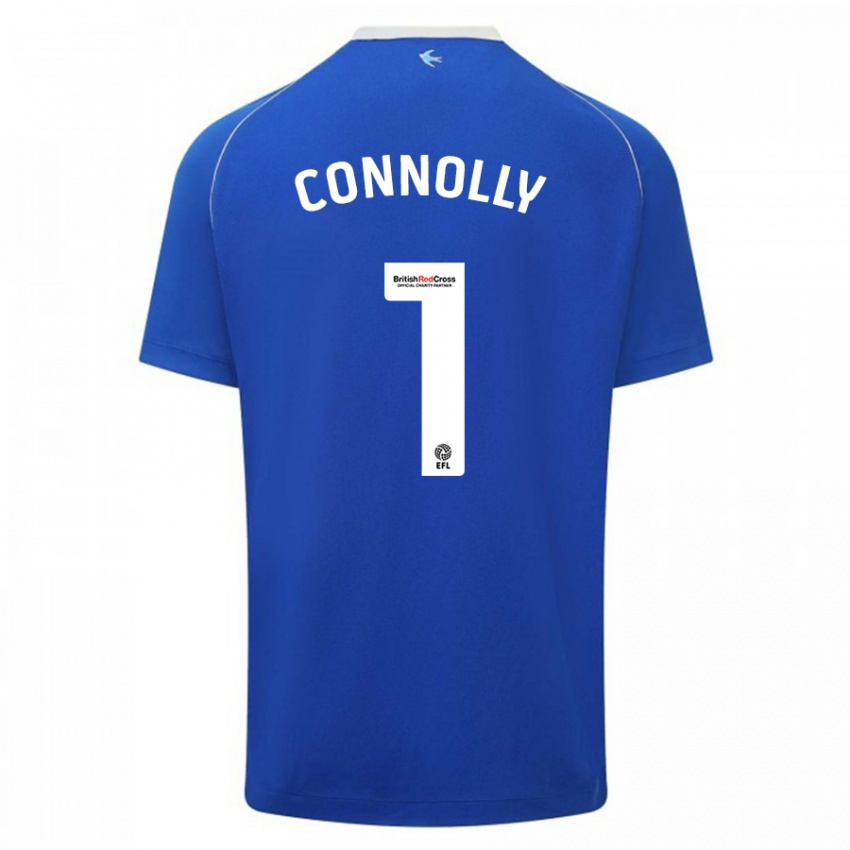 Hombre Camiseta Daisy Connolly #1 Azul 1ª Equipación 2023/24 La Camisa Argentina