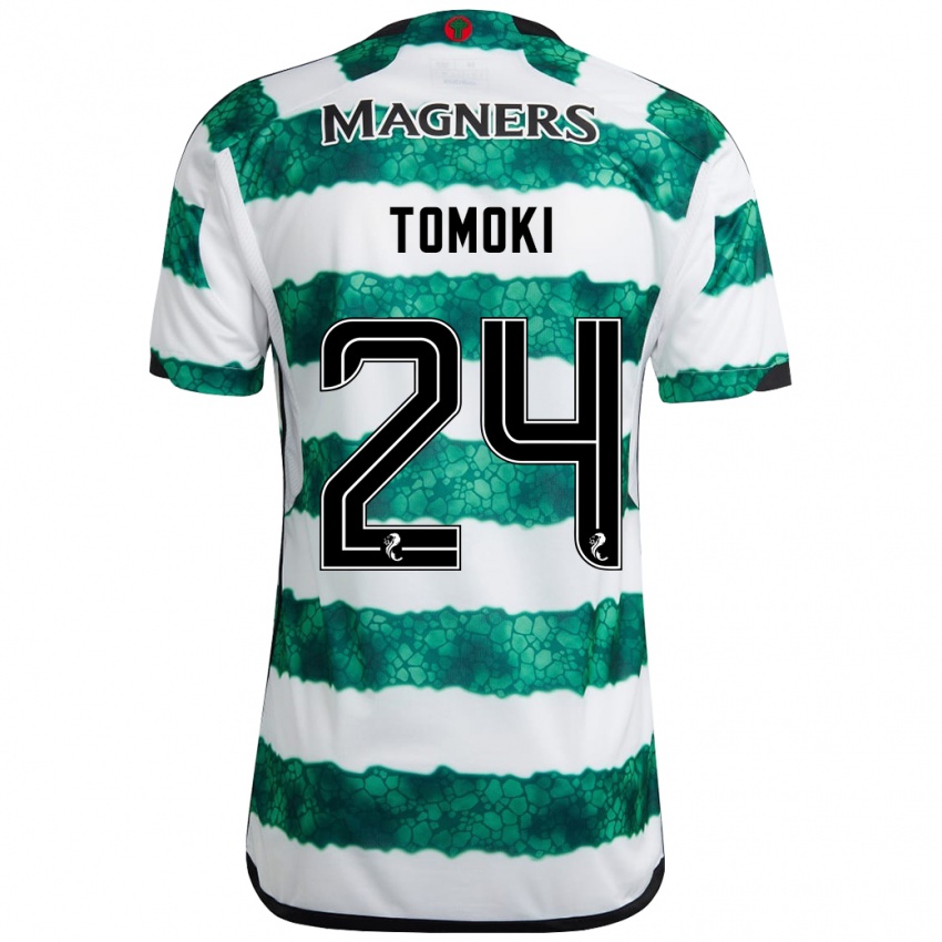 Hombre Camiseta Tomoki Iwata #24 Verde 1ª Equipación 2023/24 La Camisa Argentina