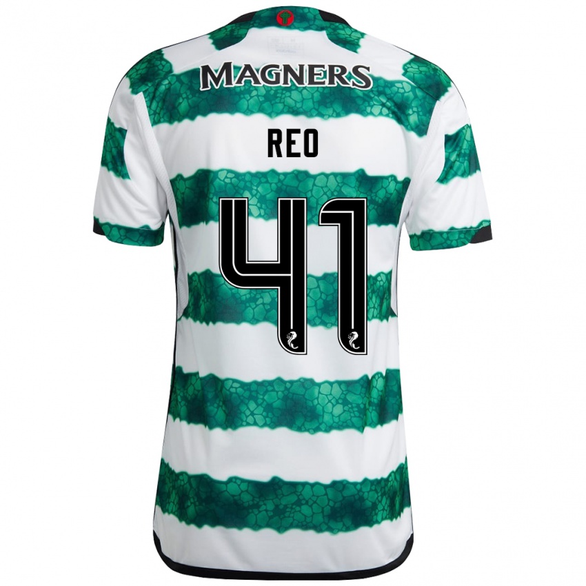 Hombre Camiseta Reo Hatate #41 Verde 1ª Equipación 2023/24 La Camisa Argentina