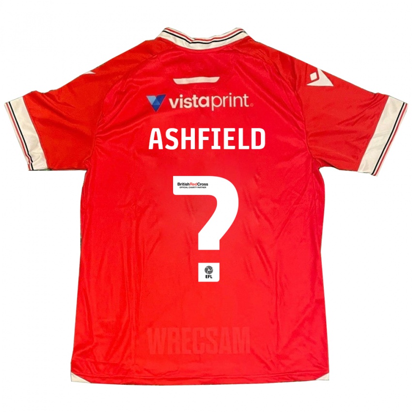 Hombre Camiseta Harry Ashfield #0 Rojo 1ª Equipación 2023/24 La Camisa Argentina