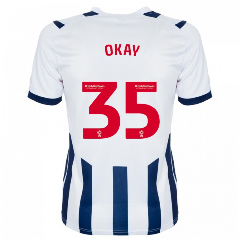 Hombre Camiseta Okay Yokuslu #35 Blanco 1ª Equipación 2023/24 La Camisa Argentina