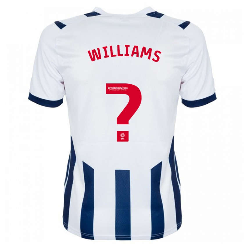 Hombre Camiseta Alex Williams #0 Blanco 1ª Equipación 2023/24 La Camisa Argentina