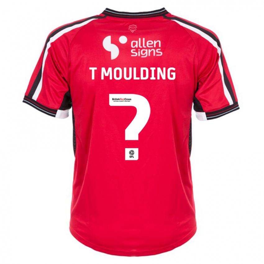 Hombre Camiseta Ella Thompson-Moulding #0 Rojo 1ª Equipación 2023/24 La Camisa Argentina