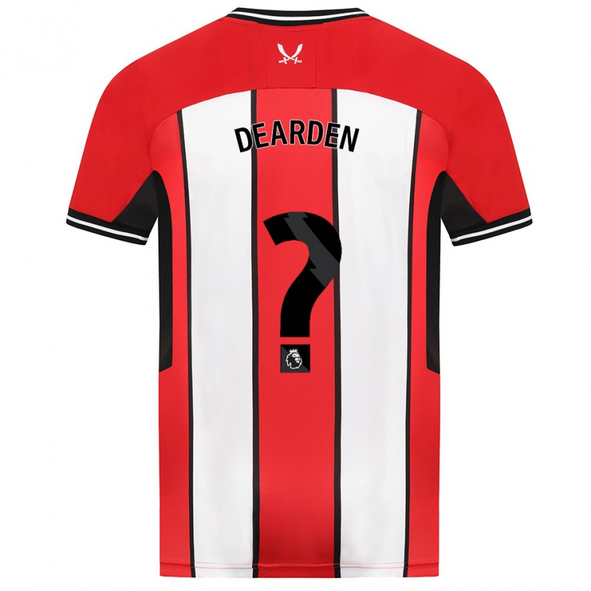 Hombre Camiseta Thomas Dearden #0 Rojo 1ª Equipación 2023/24 La Camisa Argentina