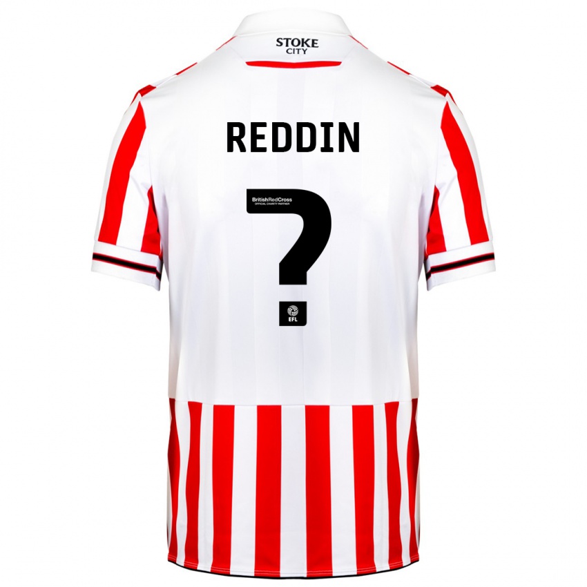 Hombre Camiseta Kahrel Reddin #0 Rojo Blanco 1ª Equipación 2023/24 La Camisa Argentina