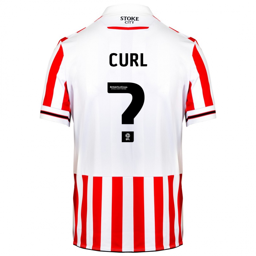 Hombre Camiseta Tom Curl #0 Rojo Blanco 1ª Equipación 2023/24 La Camisa Argentina