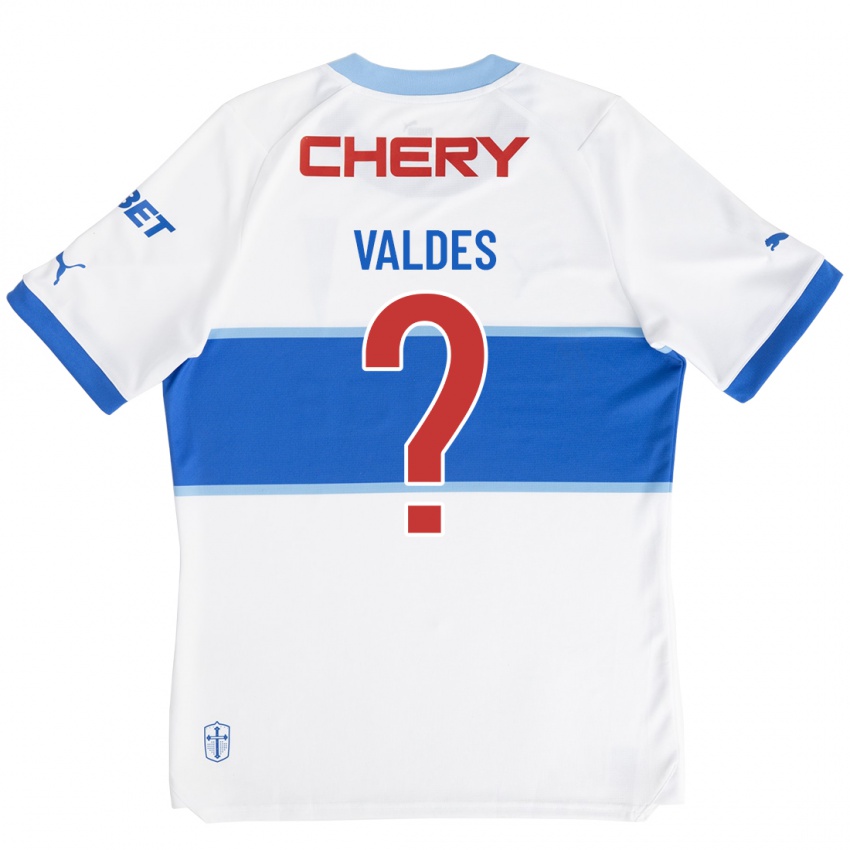 Hombre Camiseta Francisco Valdés #0 Blanco 1ª Equipación 2023/24 La Camisa Argentina