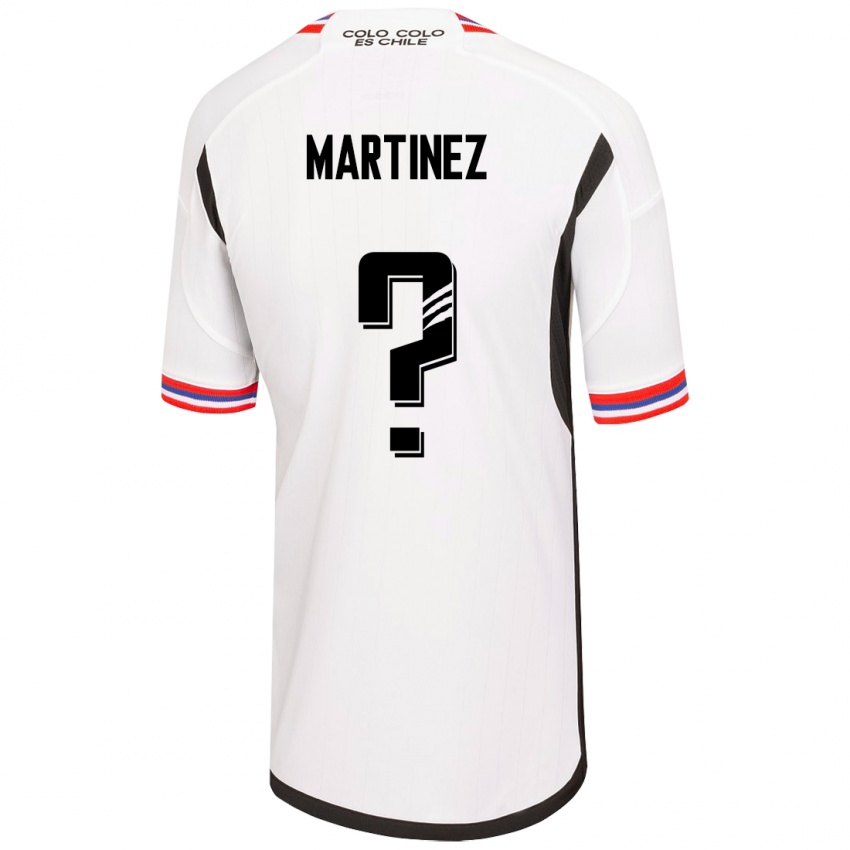 Hombre Camiseta Ivan Martinez #0 Blanco 1ª Equipación 2023/24 La Camisa Argentina