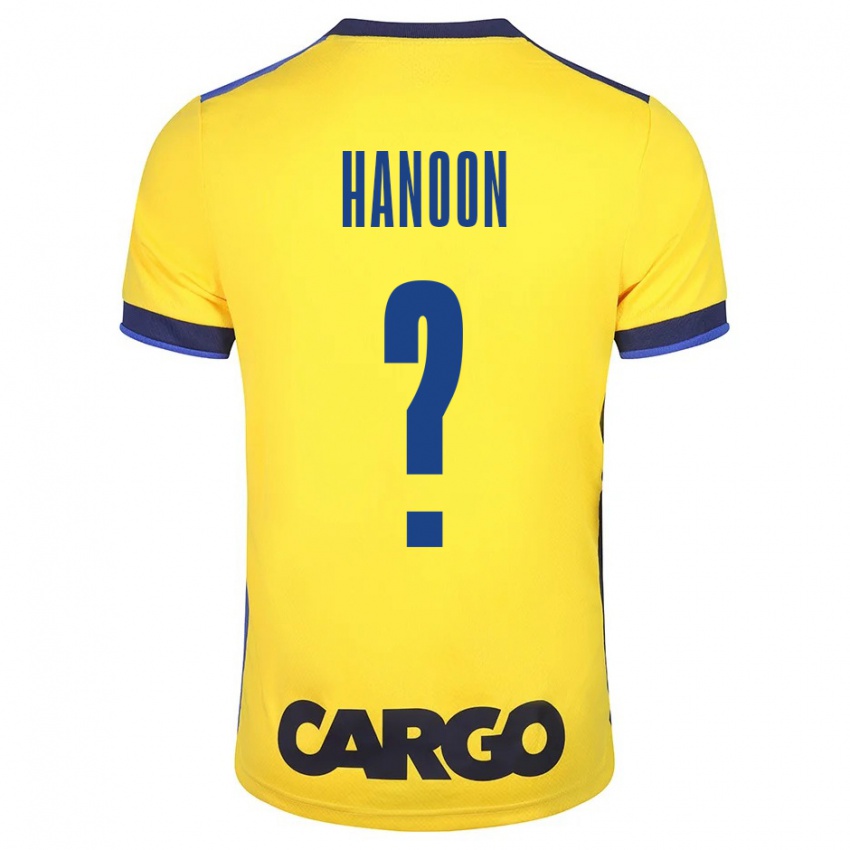 Hombre Camiseta Agam Hanoon #0 Amarillo 1ª Equipación 2023/24 La Camisa Argentina