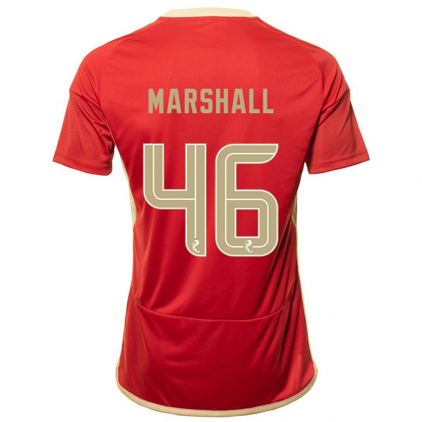 Hombre Camiseta Findlay Marshall #46 Rojo 1ª Equipación 2023/24 La Camisa Argentina