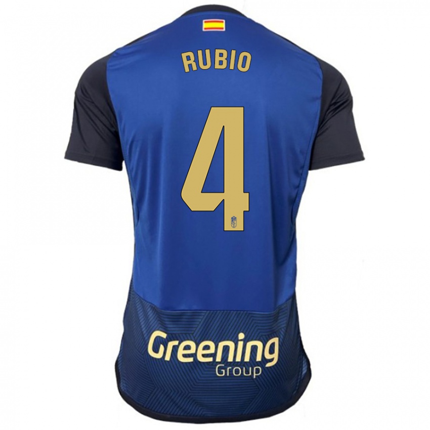 Hombre Camiseta Miguel Rubio #4 Armada 2ª Equipación 2023/24 La Camisa Argentina