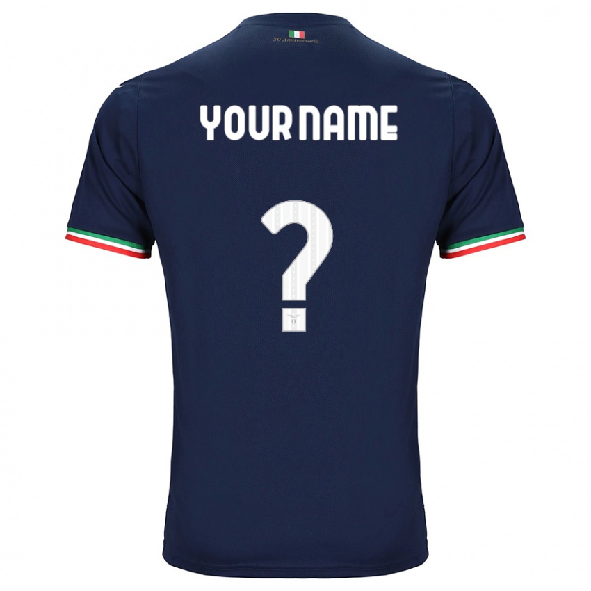 Hombre Camiseta Su Nombre #0 Armada 2ª Equipación 2023/24 La Camisa Argentina
