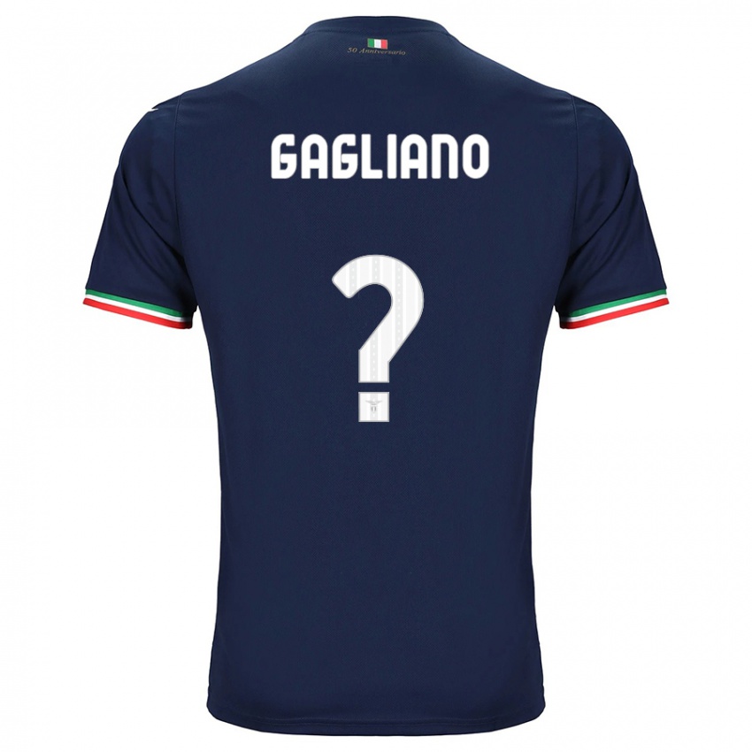 Hombre Camiseta Mattia Gagliano #0 Armada 2ª Equipación 2023/24 La Camisa Argentina