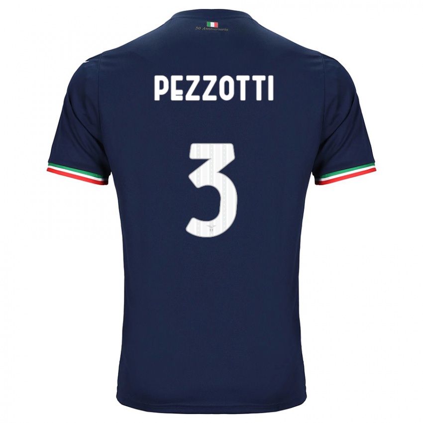 Hombre Camiseta Arianna Pezzotti #3 Armada 2ª Equipación 2023/24 La Camisa Argentina