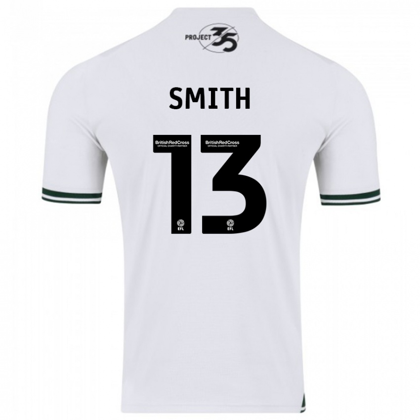 Hombre Camiseta Grace Smith #13 Blanco 2ª Equipación 2023/24 La Camisa Argentina
