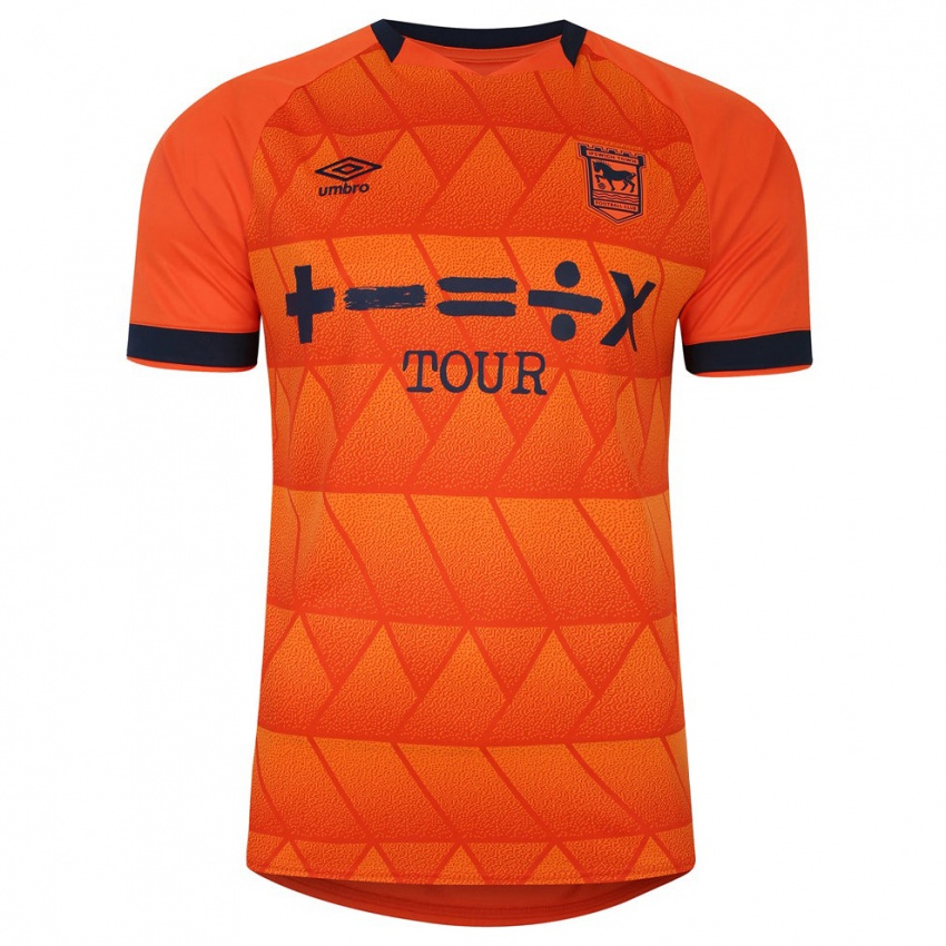 Hombre Camiseta Su Nombre #0 Naranja 2ª Equipación 2023/24 La Camisa Argentina