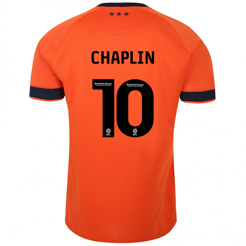 Hombre Camiseta Conor Chaplin #10 Naranja 2ª Equipación 2023/24 La Camisa Argentina